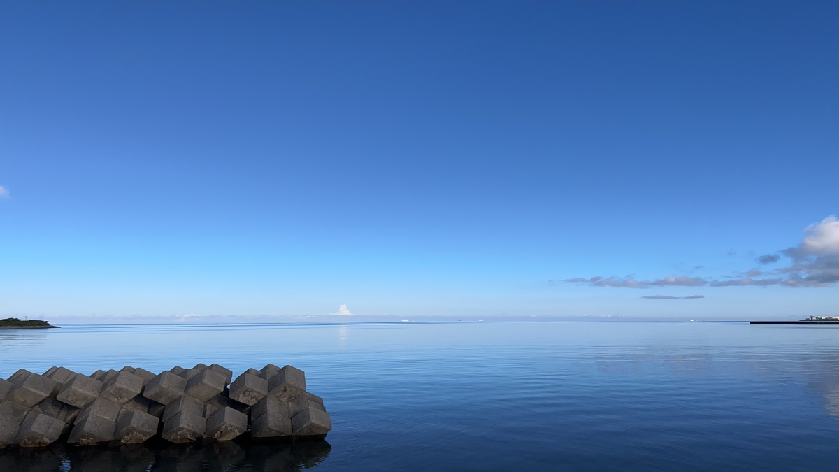 北谷の海〜