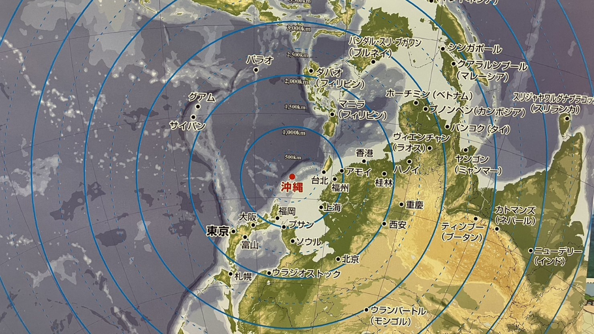 沖縄が中心・・・